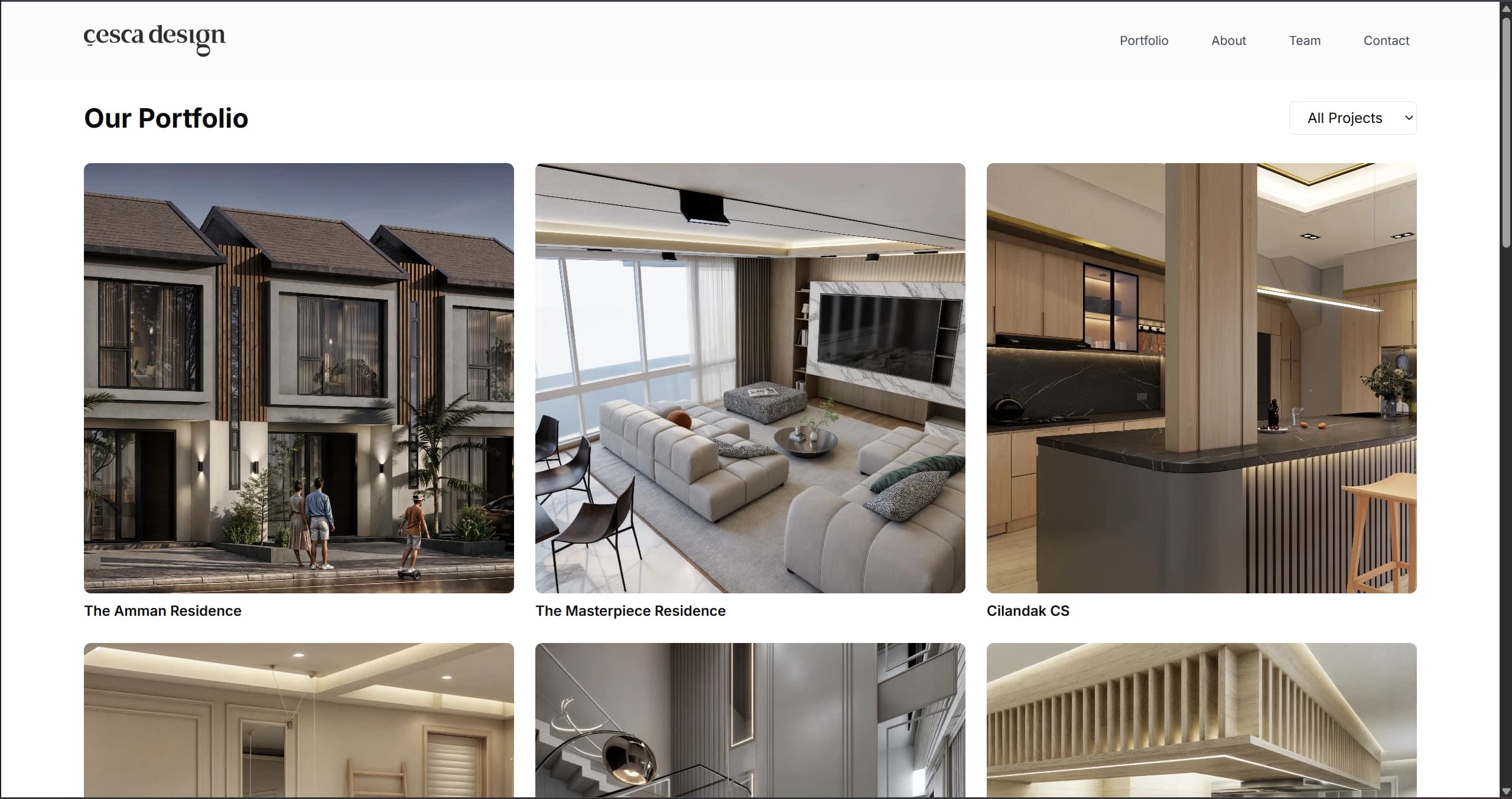 Cescadesigns interior project