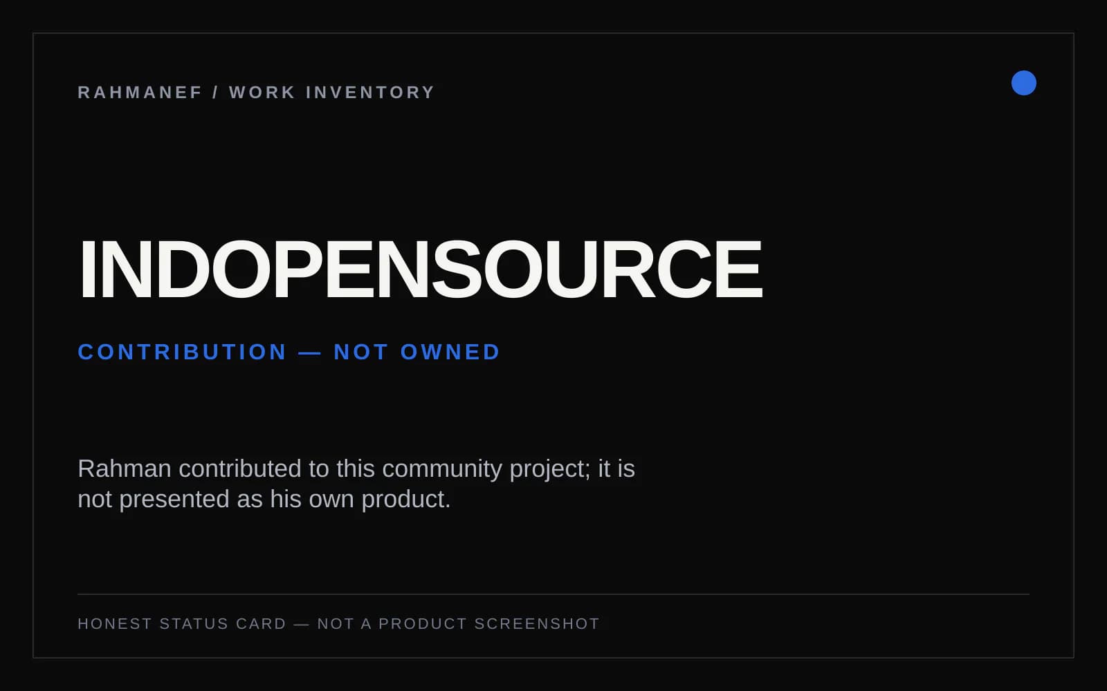 Preview visual IndopenSource