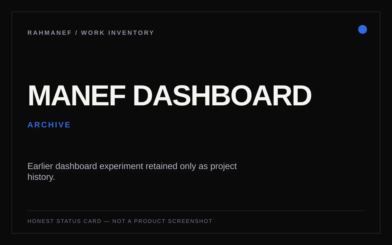 Thumbnail Manef Dashboard